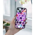 thumbnail image 5 of FINCIBO Soft Rubber Protector Cover Case for Apple iPhone 14 6.1" 2022, Nebula Tile, 5 of 5