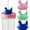 Blue * 1+Green * 1+White * 1, variant on Blue 3D Printed Hen Straw Topper – Fenull 2.13 Inch Funny Chicken Cup Decoration, Reusable Bird Figurine for Drinking Straws, Cute Birthday Idea for Chicken Lovers