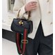 thumbnail image 2 of LHSHID Women Trendy Saddle Bag Special Retro Handle Bags Color Strap Shoulder Bag, 2 of 6