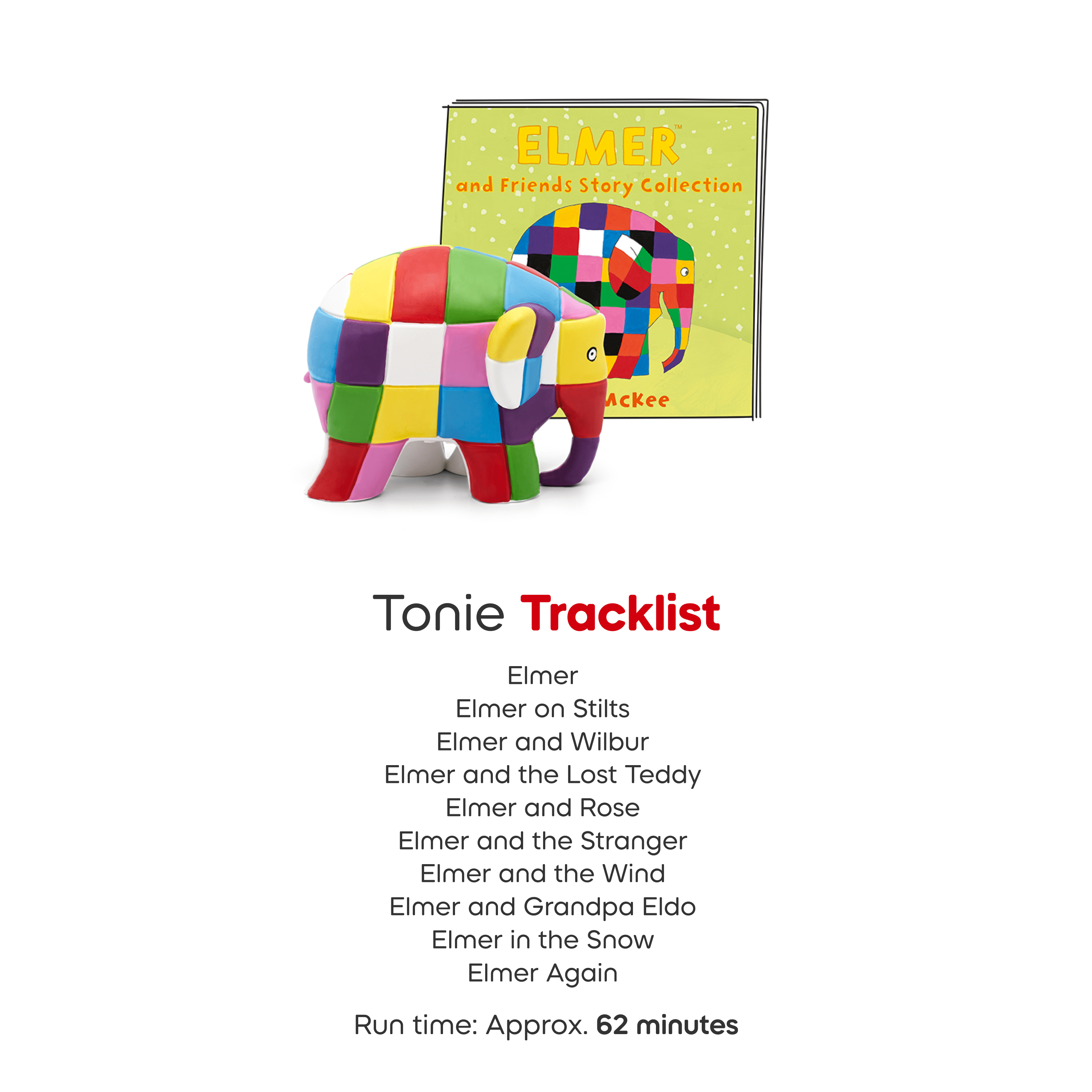 tonies Elmer & Friends Audio Play Figurine