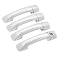 thumbnail image 1 of Car  Door Handle Cover, Anti Scratch Easy Installation Car Exterior Door Handle Cover 8 Pcs Triple  Plated  For Car, 1 of 8