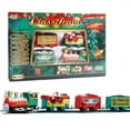 thumbnail image 5 of Christmas Electric Train Toy Rail Car Mini Train Track Frame With Sound Light Christmas Tree Decors Kid Toy New Year  Gift, 5 of 5
