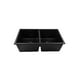 thumbnail image 1 of Tarja Maxims CS813457 Cuarzo 81 x 45 cm Negro Mate Submontar Empotrar con Contracanasta, 1 of 6