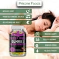 thumbnail image 5 of Pristine Foods Sleep Well Melatonin Gummies, Elderberry, 60 Counts, 5 of 8