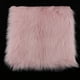 thumbnail image 3 of Alfombra de salón de piel sintética de oveja supersuave, tipo tapete, 40 cm Rosa claro, 3 of 9