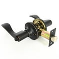 thumbnail image 4 of Wave lever door lock,oil rubbed bronze,entrance model, 4 of 9