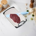 thumbnail image 4 of Cutting Board under $5! Xqxayjr Plastic Cutting Boards Set, 3-Piece Non-Slip Dishwasher Safe Chopping Boards with Juice Grooves, Grinding Area for Meat Vegetables Fruit Kit, 4 of 8