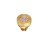 10/24 UNC 20 stks Messing Verstuivingsmondstuk Tuinbenodigdheden Schroefdraad Sproeikop Vernevelingssproeiers Jet Sproeier Mistsproeiers voor Dak Koelsysteem (0,4 mm