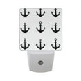 thumbnail image 6 of Yayeee LED Night Light for The Home Plug in With Light Sensors 2 Pack, Anchor Pattern, 6 of 6