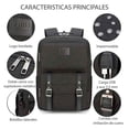 thumbnail image 2 of Mochila Urban VIMI Retro Para Laptop Tabletas Escolares multiusos, 2 of 7