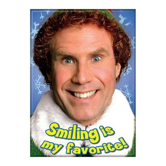 Ata-Boy Elf Smiling Is My Favorite Magnet