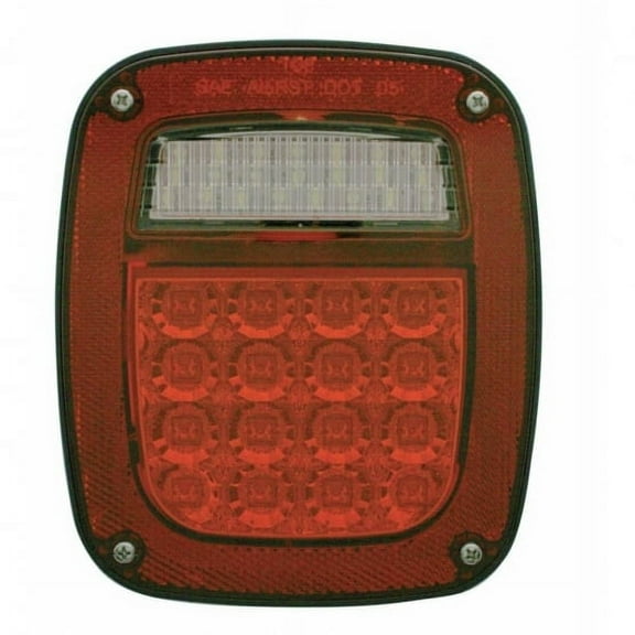 LED Reflector Universal Combination Light - 16 Red LED & 22 White LED