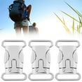 thumbnail image 4 of 3-Pack Metal Umbrella Rope Fixing Buckle for Hiking Backpack Belts - Outdoor Accessories, 4 of 8