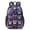 Multicolor Cat Head, variant on Gray and White Cat White Pattern 17" School Backpacks for Teens,Waterproof Oxford Fabric,S-Shape Padded Straps for School,Travel,Hiking,Camping