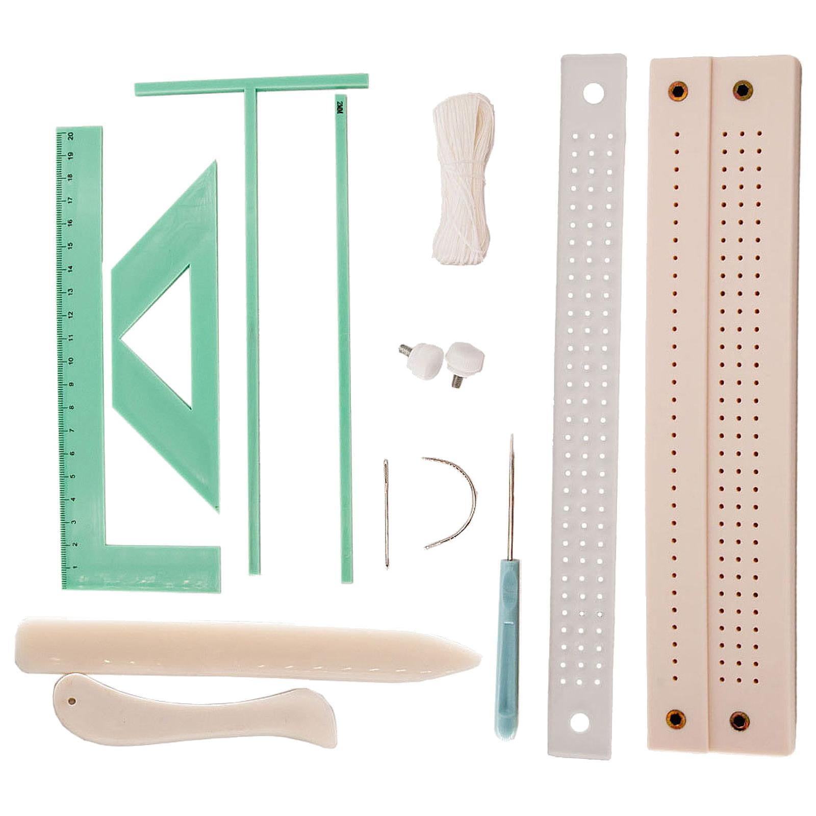 balikha Bookbinding Kits Book Cover Guide Scrapbooking Tool Sewing Supplies Straight Curved Starter Book Binding Starter Tools