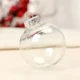 thumbnail image 3 of Bolas de Navidad de plástico de 6 cm, 8 cm y 10 cm, transparentes, rellenables, para colgar en el árbol de Navidad, decoración de Año Nuevo, 3 of 5