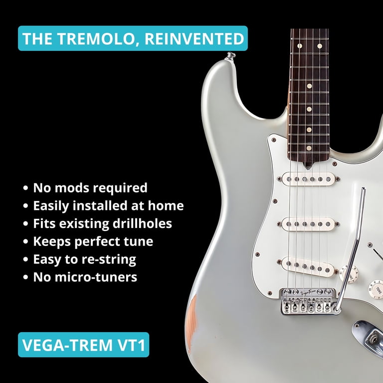 Vega-Trem VT1 Ultra-Trem Standard 6-Screw Glossy Stratocaster