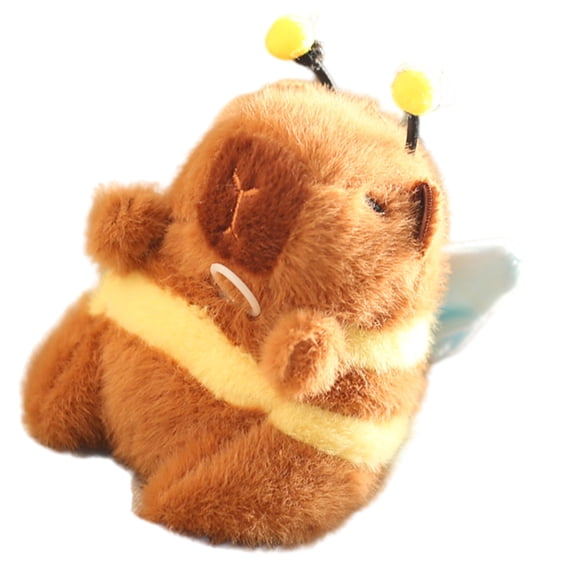 Lovely Capybaras Keyring Funny Cartoon Sweet Capybaras Girl Keychain Girl Backpack Pendant Birthday Ornament Kids Gift