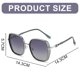 thumbnail image 2 of Polarizador de alta gama, tendencia de moda, gafas de sol anti-ultravioleta, fabricadas en PC y metal., 2 of 5