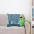 thumbnail image 4 of Housse de Coussin Macramé en Coton Boho Housse de Coussin Décorative Bleue 45x45cm, 4 of 8