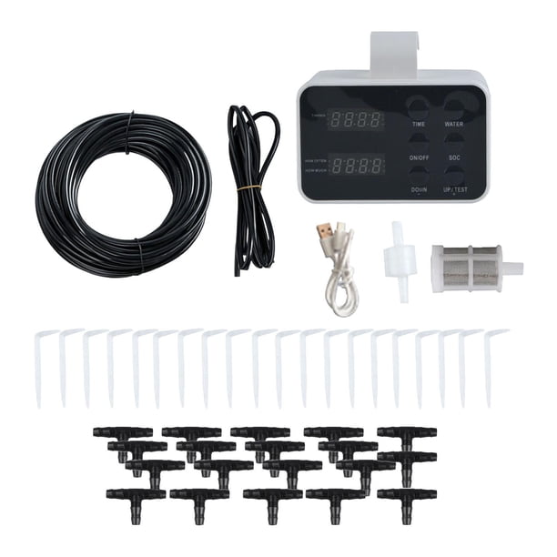 Kit de riego automático Kusrkot para 20 plantas en maceta