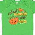thumbnail image 4 of Inktastic Cutest Pumpkin in the Patch with Orange Heart Boys or Girls Baby Bodysuit, 4 of 5