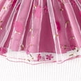 thumbnail image 6 of Coerni Girls One Shoulder Flower Girl Dress Kids Toddler Lace Tulle Tutu Long Dress Princess Dresses Sequin Tulle Ball Gown, 6 of 6