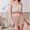 Khaki, variant on Autumn Solid Color Women's Loungewear Lace Camisole + Midi Skirt 2-Piece Pajamas Lightweight for Transitional Season Sleep