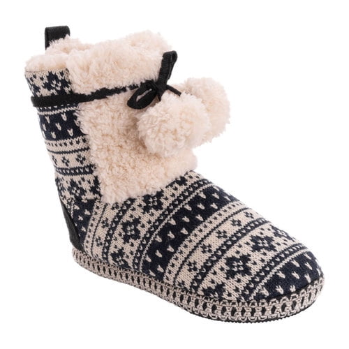 mia justine marled knit boot
