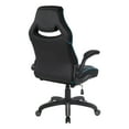 thumbnail image 5 of Xeno Gaming Chair in Black and Blue Faux Leather, 5 of 17