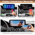 thumbnail image 4 of 10.25 Inch Car Stereo Wireless Carplay for Mercedes Benz A CLA GLA W176 C117/X117 X156 2013-2015 NTG4.5 System Car Radio Siri/GPS/Mirrorlink/Andriod Auto, 4 of 9