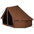 thumbnail image 2 of WHITEDUCK Regatta Canvas Bell Tent - w/StoveJack, Waterproof, 4 Season Luxury Camping and Glamping Yurt Tent Outdoor (13' (4M), Water Repellent, Desert Red), 2 of 6