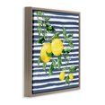 thumbnail image 3 of Stupell Industries Juicy Lemon Vine Brown Framed Floater Canvas Wall Art design by Paul Brent, 25 x 25, 3 of 9