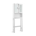 thumbnail image 2 of Kadyn Storage Rack,Bathroom Organizer Shelf, Bathroom Etagere Shelves,Over the Toilet Bathroom Storage Cabinet with Adjustable Shelf, 2 of 8