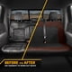 thumbnail image 5 of Funda de asiento trasero CAT MeshFlex marrón y negro para coche, 5 of 9