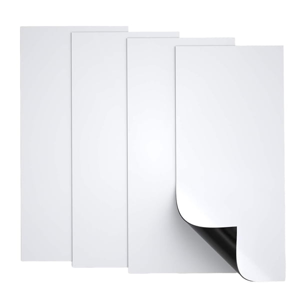 Juego de 4 rejillas de ventilación de aire, cubierta de ventilación de baño, armario rectangular, fácil de instalar, cubiertas de ventilación rectangu