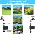 thumbnail image 5 of Smart Bt Watering Timer Hose Sprinkler Timer With Rain Delay App Remote Control Programmed Automatic Garden Irrigation Controller For Lawn Farmland Courtyard Greenhouse, 5 of 7