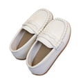 thumbnail image 4 of Girls' Thick And Flat Loafers, School Uniform, Casual Shoes, Young Children, Middle-Aged Children, 4 of 5