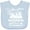 AE-Light Blue, variant on Inktastic Wyoming Yellowstone National Park Boys or Girls Baby Bib