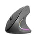 thumbnail image 4 of Ratones ergonómicos, silenciosos, recargables, verticales, para ordenadores de escritorio, portátiles y oficinas. Gris, 4 of 5