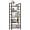Rust Brown, variant on 5 Tier Wooden Bookshelf Storage Shelves Organizer Retro Bookshelf Plant Display Shelf for Living Room Home Office Balcony - Rust Brown