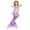 Purple870, variant on RUTAYY Summer Child Girls Gradient Fishtail Printed 3PCS Swimwear Toddler Kids Swimsuit Bikini Beach Vacation Resort Beachwear, 5-6 Years