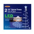 thumbnail image 1 of Célébrations E44G4915 2 Pi Spirale Marqueurs d'Allée d'Arbre Blanc LED Lumière, 1 of 1
