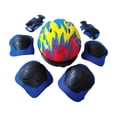 thumbnail image 4 of Casco de bicicleta para niños perfecl 7x/Set Azul 5 a 16 años, 4 of 8