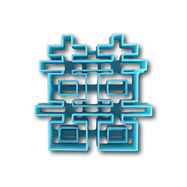 Symbole de Mariage Chinois et Bonheur Coupe-Cookies - Livraison Rapide - Bords Tranchants - Qualité Exceptionnelle