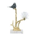 thumbnail image 2 of Aluminum Candle Holder with Marble Stand, 8x5x15", 2 of 13