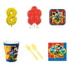 Mickey Mouse Party Supplies Party Pack For 24 With Gold #8 Balloon