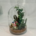 thumbnail image 5 of WGV Clear Cylindrical Hanging Glass Terrarium / Candle Holder - 5" Wide x 8" Height, Good quality Terrarium - 1 Pc, 5 of 7