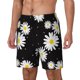 thumbnail image 1 of Balery Daisies Flowers Bañador para hombre, shorts de playa de secado rápido con entrepierna y forro de compresión-XX-Large, 1 of 5
