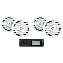 MB Quart MDR2.0 Marine/Boat Bluetooth Receiver (4) White MB Quart 6.5" Speakers